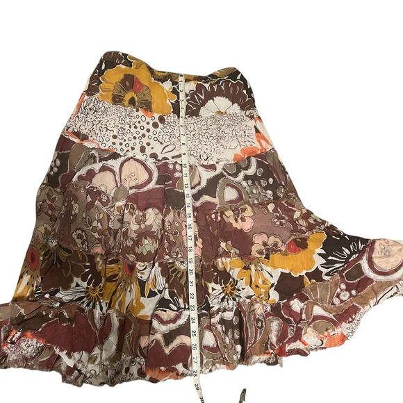 Derek Heart Floral Layered Skirt Size Small - Picture 4 of 5